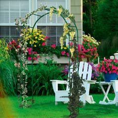 Arco de jardim em metal 'Classic'